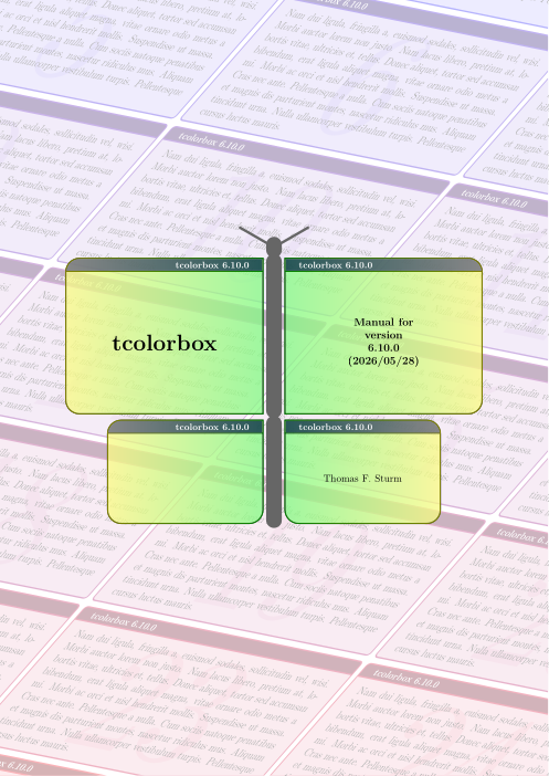 tcolorbox cover