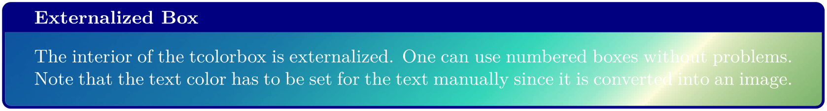 Compiled output