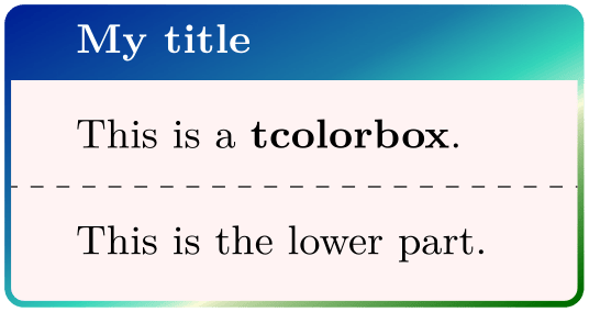 Compiled output